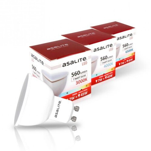 Asalite LED sijalka GU10, 7W, 6500K Cene