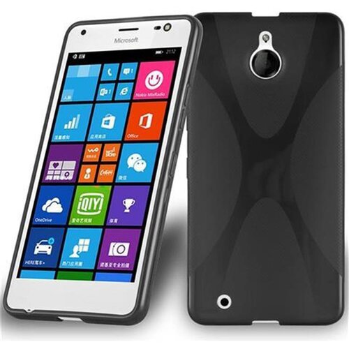 Cadorabo Case, združljiv z Nokia v oksidnem črni barvi - za&scaron;čitni pokrov iz fleksibilnega silikona TPU, (20589597) Cene