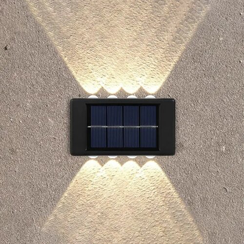 Elegantne zidne solarne lampe za dvori&scaron;te i terasu 2 komada Cene