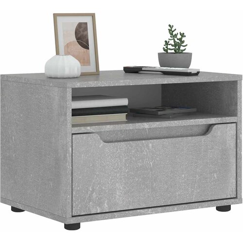 VidaXL TV ormarić VISNES beton sivi 60x40x38 cm konstruirano drvo Slike