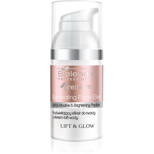 Bielenda Professional Lift &amp;amp; Glow Illuminating Face Elixir sijoča nega z vitaminom C 30 ml Slike