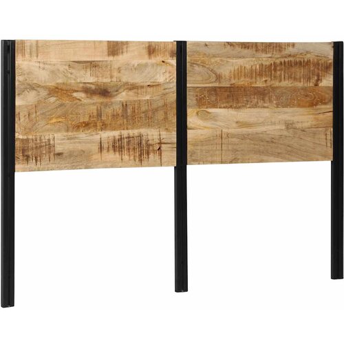 VidaXL Uzglavlje 160 cm Puno drvo Mango i željezo Slike