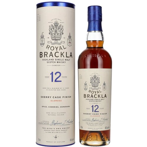 ROYAL BRACKLA Viski Sherry Cask Oloroso, 0.7l Cene