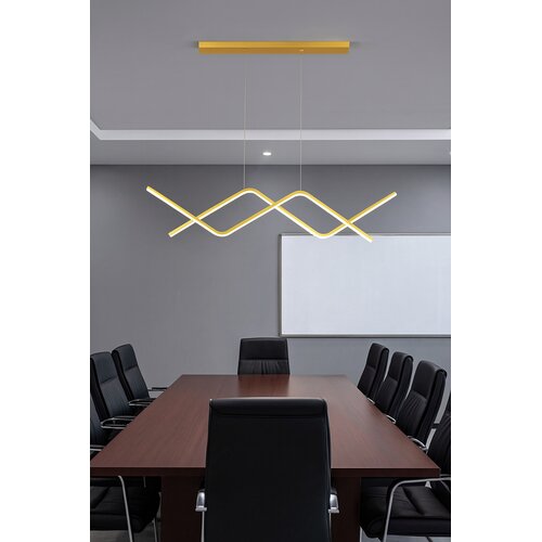  LED luster JH9403, zlatni Cene