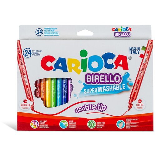 Carioca Flomasteri sa duplim vrhovima 24 kom - Cene