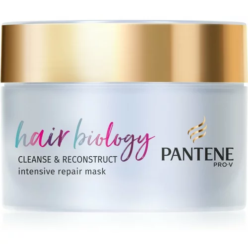 Pantene Hair Biology Cleanse & Reconstruct maska za kosu za oštećenu kosu 160 ml