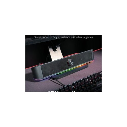 Trust GXT 619 RGB LED Soundbar Thorne, Stereo soundbar Illuminated, space-saving design Cijene