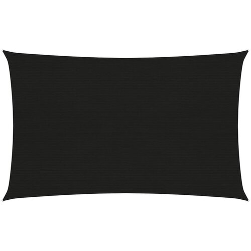 vidaXL Jedro za za&scaron;titu od sunca 160 g/m&sup2; crno 5 x 7 m HDPE Cijene