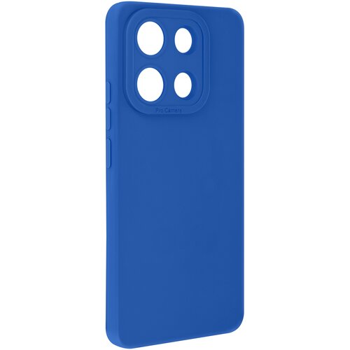AVIZAR Ovitek za Redmi Note 13 Pro 5G iz mehkega silikona z ojačitvijo bloka kamere, Modra, (5000190285) Cene