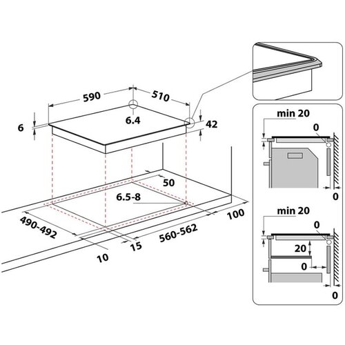 Whirlpool AKT 8601IX ugradna ploča Cene