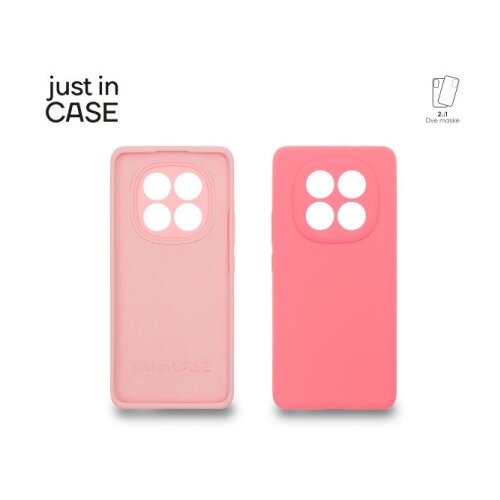 Just_in_Case 2u1 Extra case mix plus paket pink za Redmi Note 14 Pro+ 5G ( MIXPL332PK ) Cene