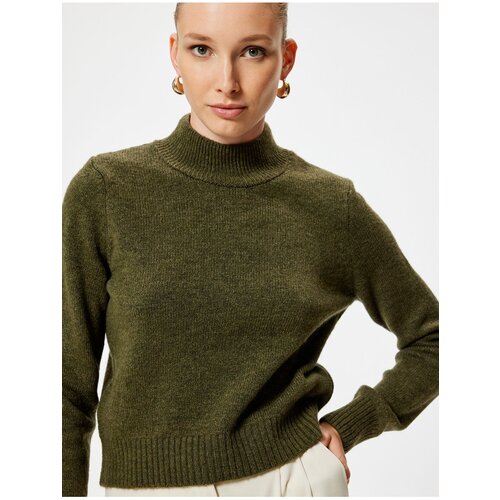 Koton Turtleneck Knitwear Sweater Long Sleeve Soft Textured Slike