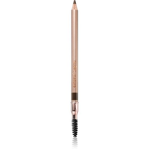Nude by Nature Defining svinčnik za obrvi s krtačko odtenek 02 Medium Brown 1,08 g Cene