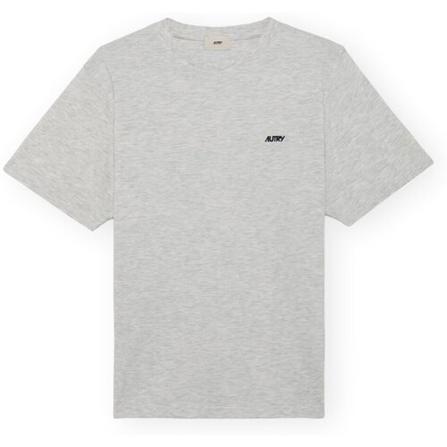 Autry Majice s kratkimi rokavi T-Shirt Main - Light Grey Melange Siva Cene