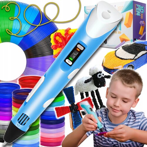  3D pisalo 5V tiskalnik kit 300m PLA filamentov USB moder Slike
