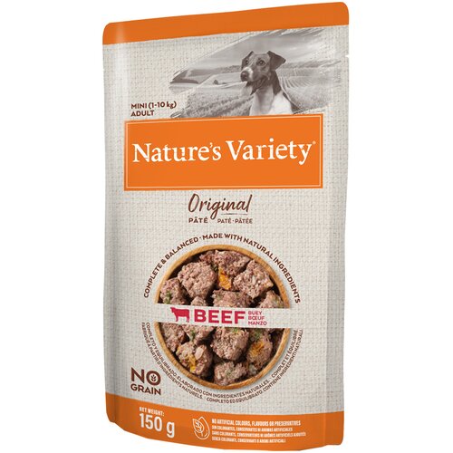 Nature's Variety pakiranje Nature's Variety Original Paté No Grain Mini 8 x 150 g - Govedina Cene