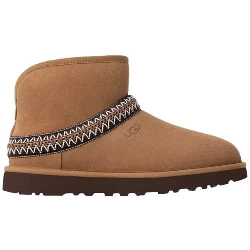 Ugg Classic Ultra Mini Crescent Boots - Chestnut Smeđa