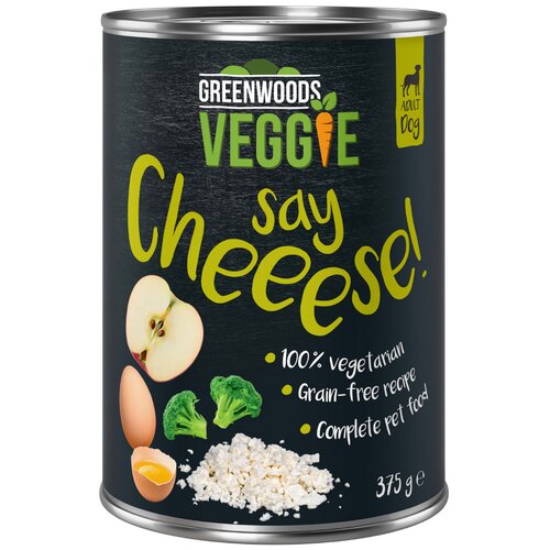 Greenwoods Veggie sa zrnatim sirom, jajem, jabukom i brokulom 12 x 375 g Cijene