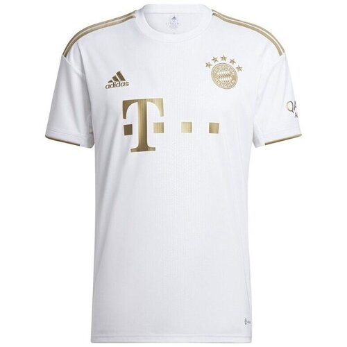 Adidas Majice s kratkimi rokavi FC Bayern Away Bela Slike