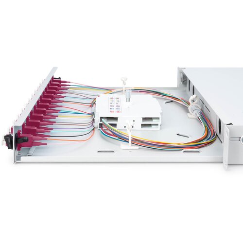 Digitus Fiber Optic Sliding Splice Box, 1U, Equipped, LC, OM4 Cijene