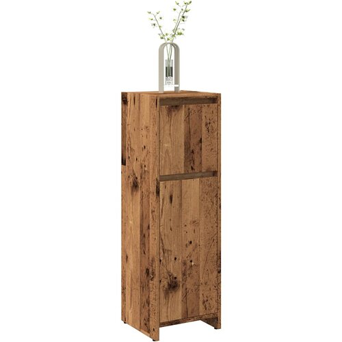 VidaXL Kopalni&amp;scaron;ka omarica starinski les 30x30x95 cm iverna plo&amp;scaron;ča Slike