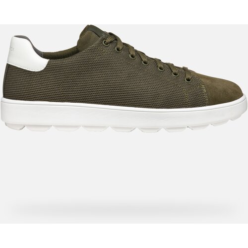 Geox Khaki men's sneakers Spherica Ecub-1 - Men's Cijene