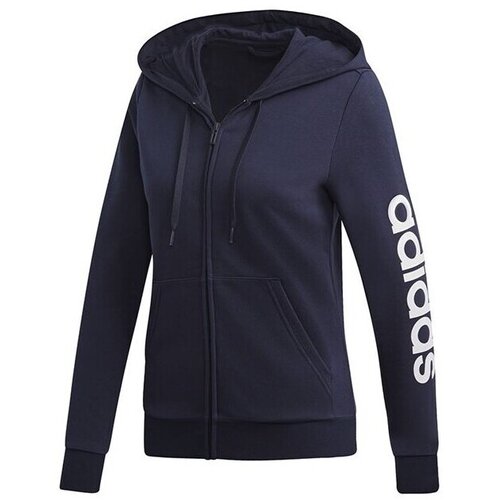 Adidas Puloverji Essentials Linear FZ Cene