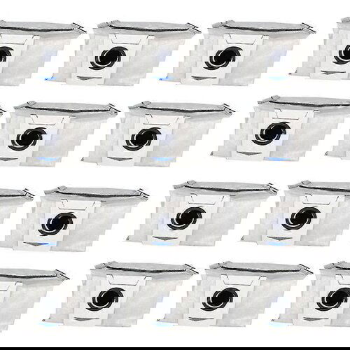 INORCO 12Pcs vrečka za prah za robotski sesalnik X1 / T10 Omni, vrečke za smeti, umazane vrečke, nadomestni dodatki, (21853819) Slike