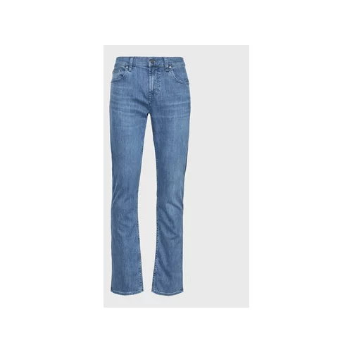 7 For All Mankind Jeans hlače Slimmy JSMSB800XC Modra Slim Fit