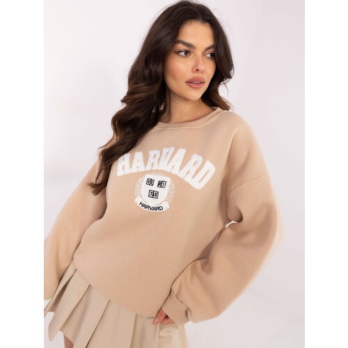 My Red Lips Sweatshirt-EM-BL-617-16.01X-beige Slike