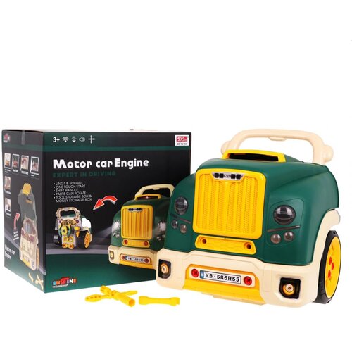  Interaktivni kokpit Inlea4Fun MOTOR CAR ENGINE - zeleni Slike