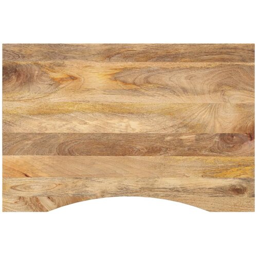vidaXL Mizna plošča ukrivljena 100x50x2,5 cm trden mangov les Cene