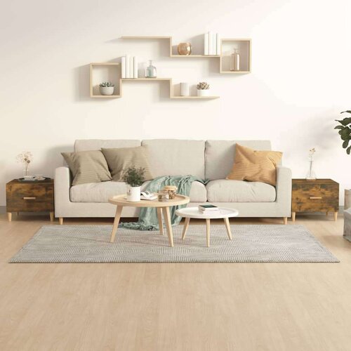  Stolići za kavu 2 kom boja hrasta 50x50x40 cm konstruirano drvo Slike