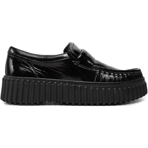 Clarks Nizki čevlji Torhill Mocc 26179354 Črna Slike