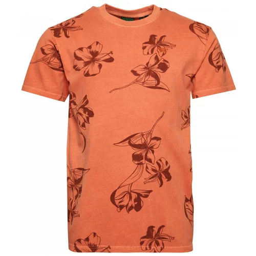 Superdry Majice & Polo majice Vintage od printed Oranžna