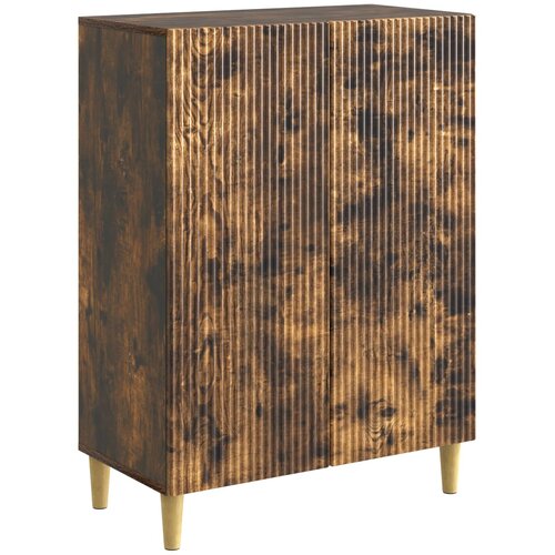 vidaXL Strani &scaron;al Dimljen hrast 66 x 34,5 x 90 cm Inženirski les, (5000217697) Cene