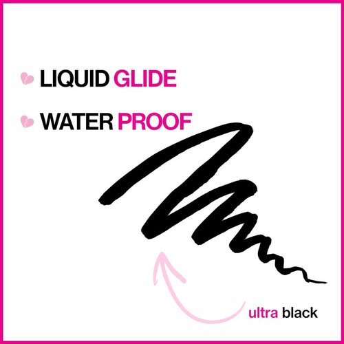 Wet&amp;#039;n wild Breakup Proof tekoče črtalo za oči Ultra Black 0,9 ml Slike
