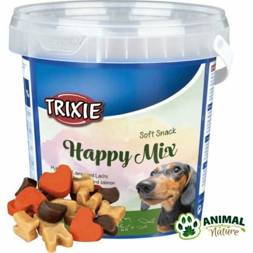 Trixie happy mix poslastice za pse sa ukusom pile, jagnjetine i lososa Slike