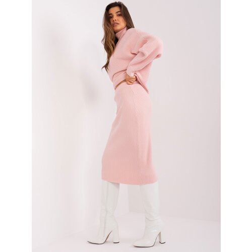 Wool Fashion Italia Skirt-AT-SD-2331.00P-Light Pink Cijene