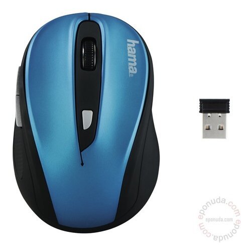 Hama bežični AM-8200 (Plavi) - 134943 bežični miš Cene