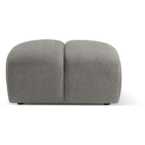 Micadoni Home Svetlo siv žameten tabure Diana &amp;ndash; Slike