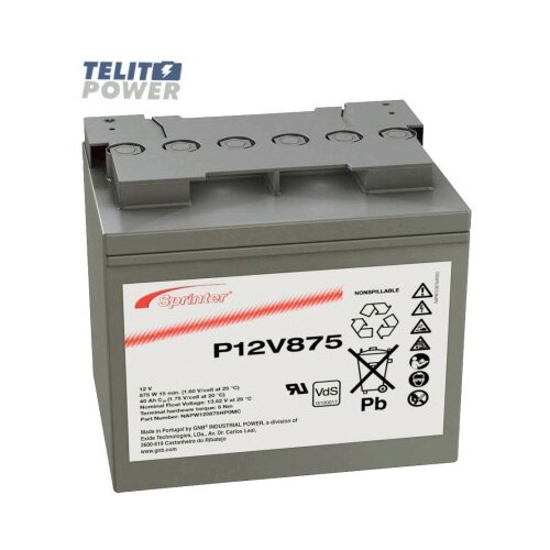Exide P12V875 12V 41Ah sprinter M6 terminal ( 4665 ) Cene