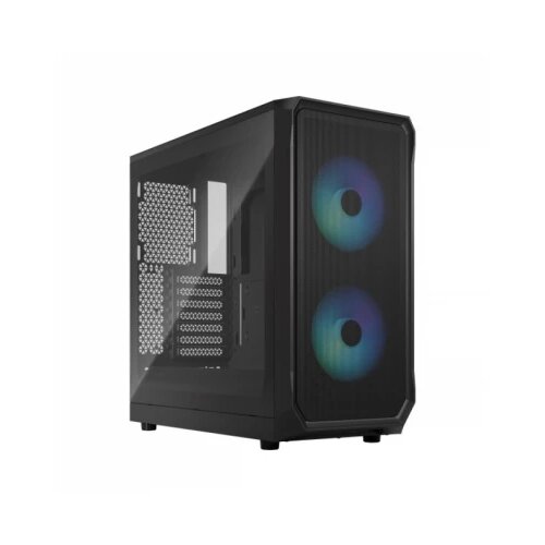 Fractal Design kući&amp;scaron;te focus 2 black tg clear tint, FD-C-FOC2A-01 Slike