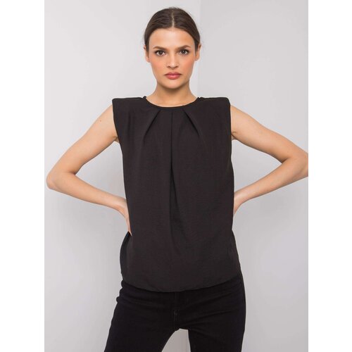 RUE PARIS Blouse-318-BZ-25759.21-black Slike