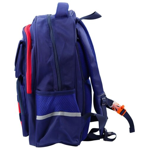  Dječji &amp;scaron;kolski ruksak s remenom za prsa, tamnoplavi, crveni, svemirski, 20 l, 38 cm Slike