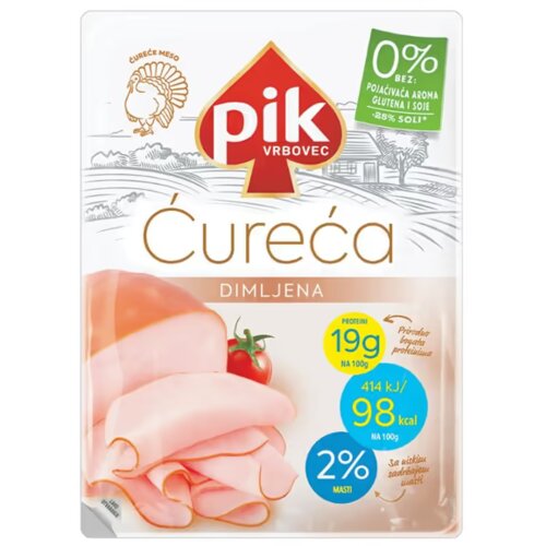 Pik Ćureća prsa dimljena slajs 100g Cene