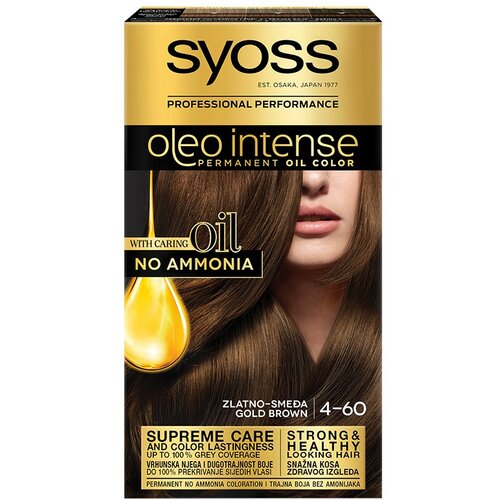 Syoss oleo intense boja za kosu 4-60 gold brown Slike