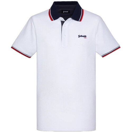 Schott Majice &amp;amp; Polo majice PSHARBOUR Bela Slike