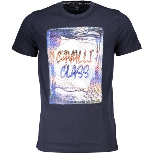 Cavalli Class SHORT SLEEVE T-SHIRT MEN BLUE Cene