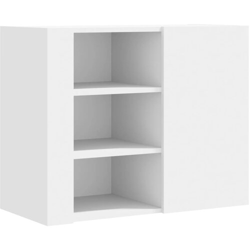 Maison Chic Stenska omarica - Zidna omarica bela 75x35x60 cm inženirski les iu581, (22062407) Slike